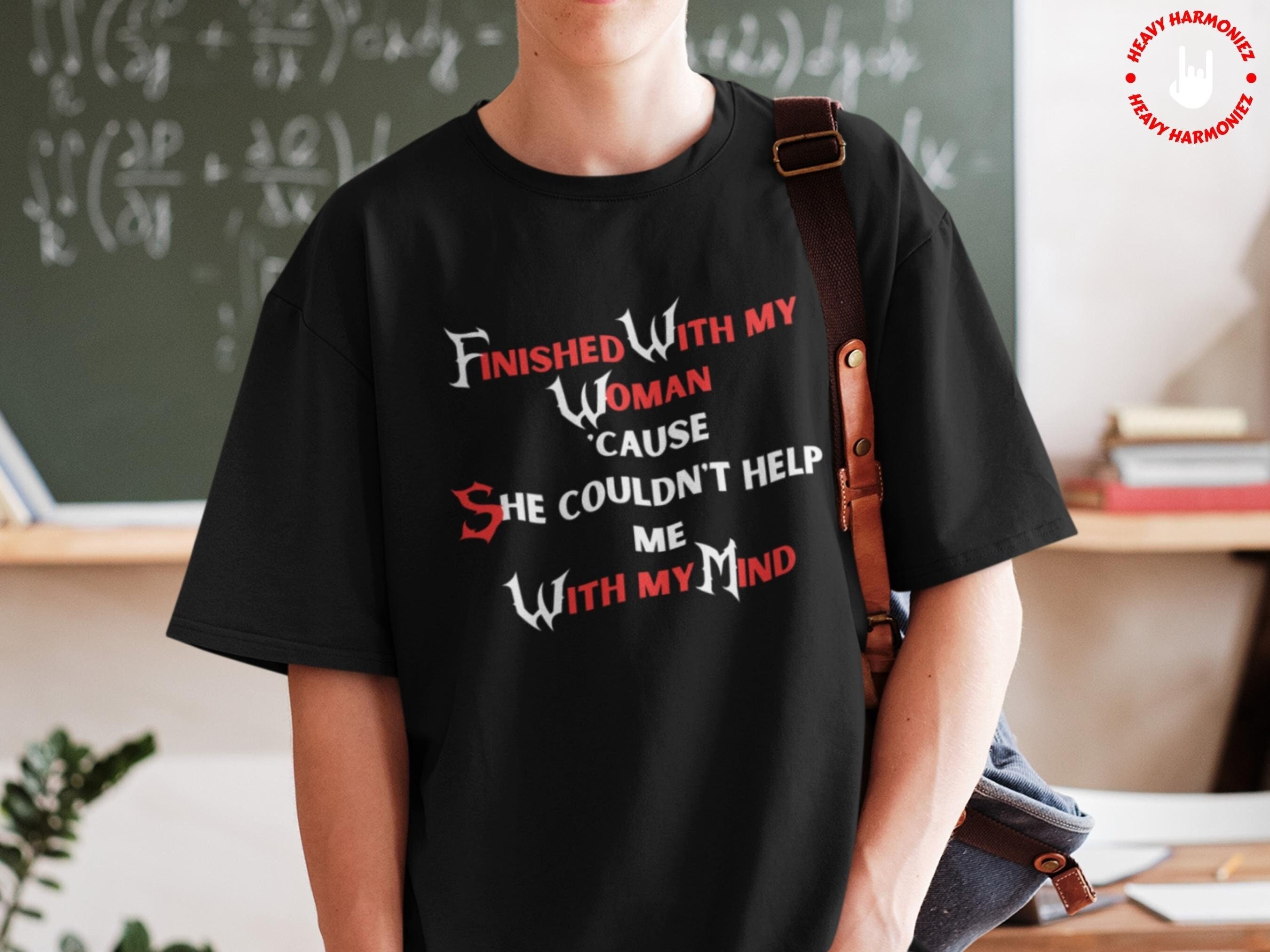 Black Sabbath Paranoid Shirt Gift for Him, Mens Crewneck T-shirt 