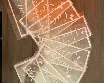 Handmade Butterfly Cash Envelopes: A6 Budget Binder Set
