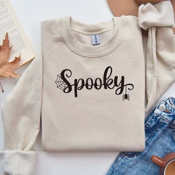 Sand Spooky Crewneck - Halloween Season Sweater