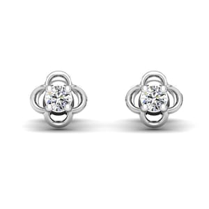 floral Lights Earrings in 925 Silver