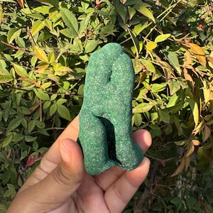 Natural Sparkly Raw Malachite Stalactite Specimen