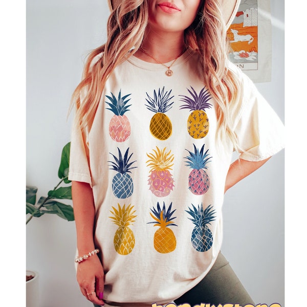 Pineapple Tshirt - Etsy