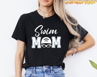 Swim Mom Shirt | Swimmer Mom Gift, Swim Mom Tshirt, Swim Meet Shirt, Proud Swim Mom Shirt, Swim Mom Life, Gifts For Swim Mom