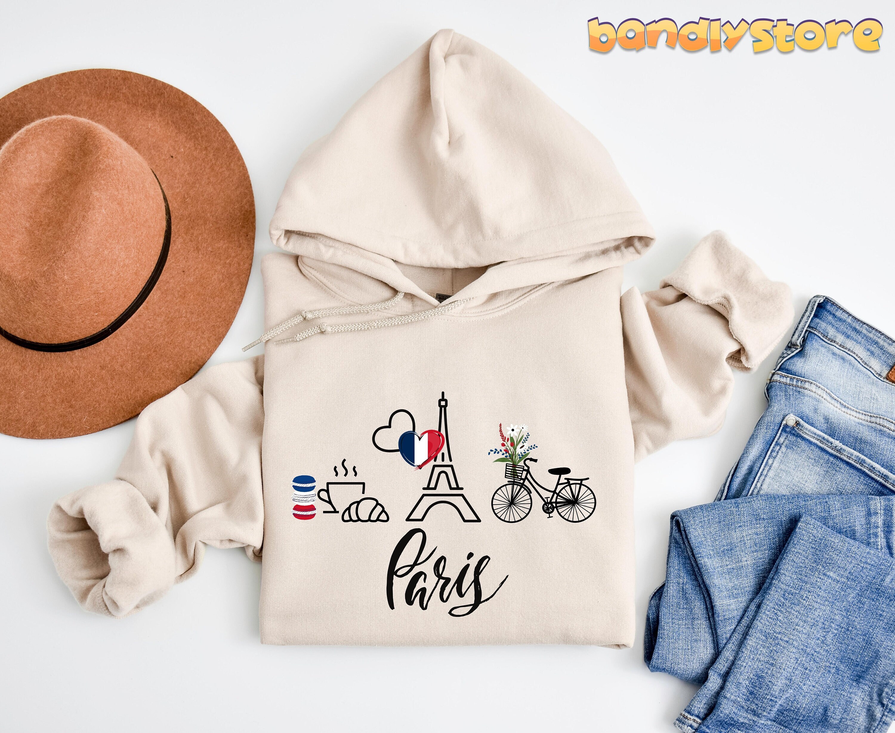 Paris Hoodie | Paris Trip Hoodie, France Trip Hoodie, Paris Sweatshirt, French Hoodie, Eiffel Tower Sweatshirt, Paris Vacation Hoodie
