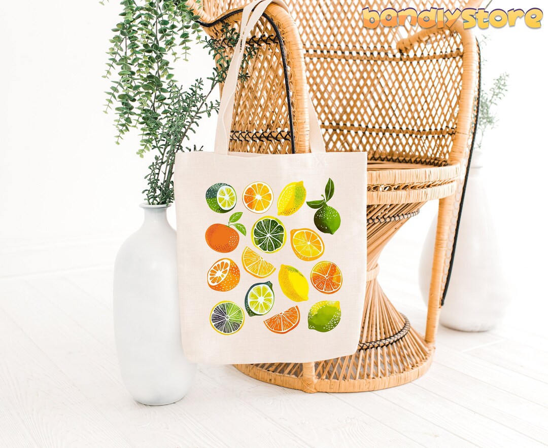 Natural Lemons Tote Bag