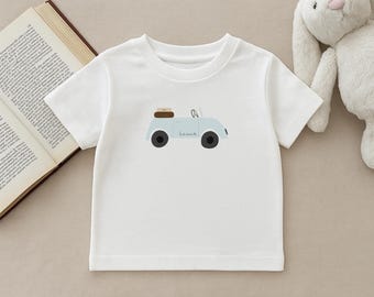 Cadeau naissance bébé personnalisé – T-shirt tee shirt prénom enfant – Vêtement bébé et enfant personnalisé – Idée cadeau anniversaire
