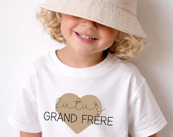 Annonce grossesse tshirt - futur grand frère - annonce grossesse mamie et tata - annonce grossesse grands parents