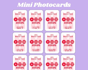 BTS Love Yourself Mini Photocard Tour Japan - Etsy