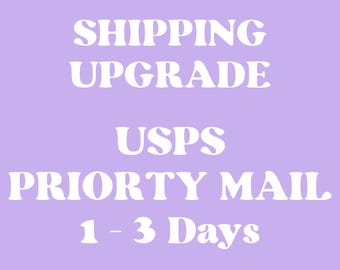 Envío exprés: Correo prioritario de USPS (1-3 días)