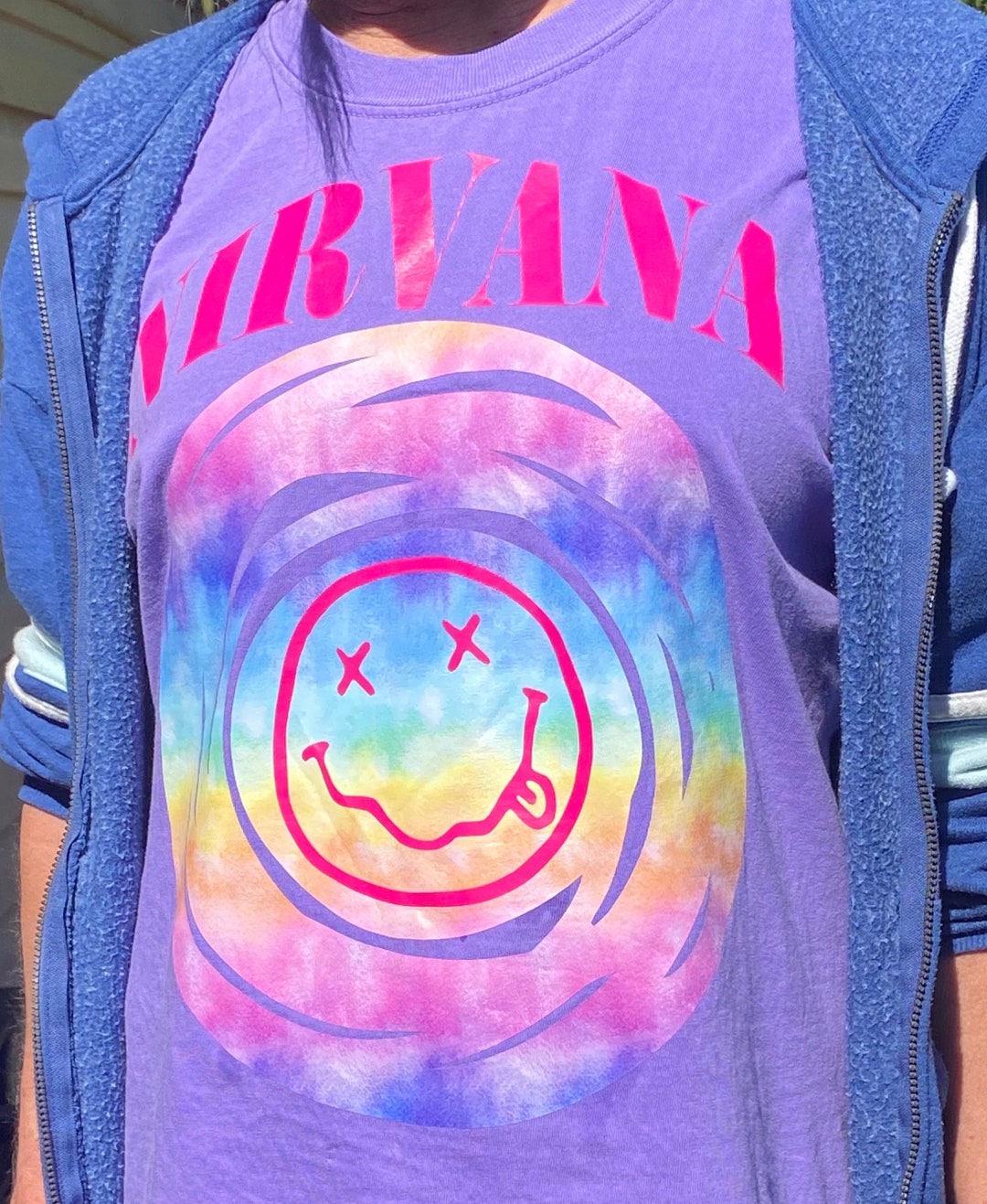 vintage-90s-band-nirvana-t-shirt-gift-for-wife-hippy-tee-gift-for