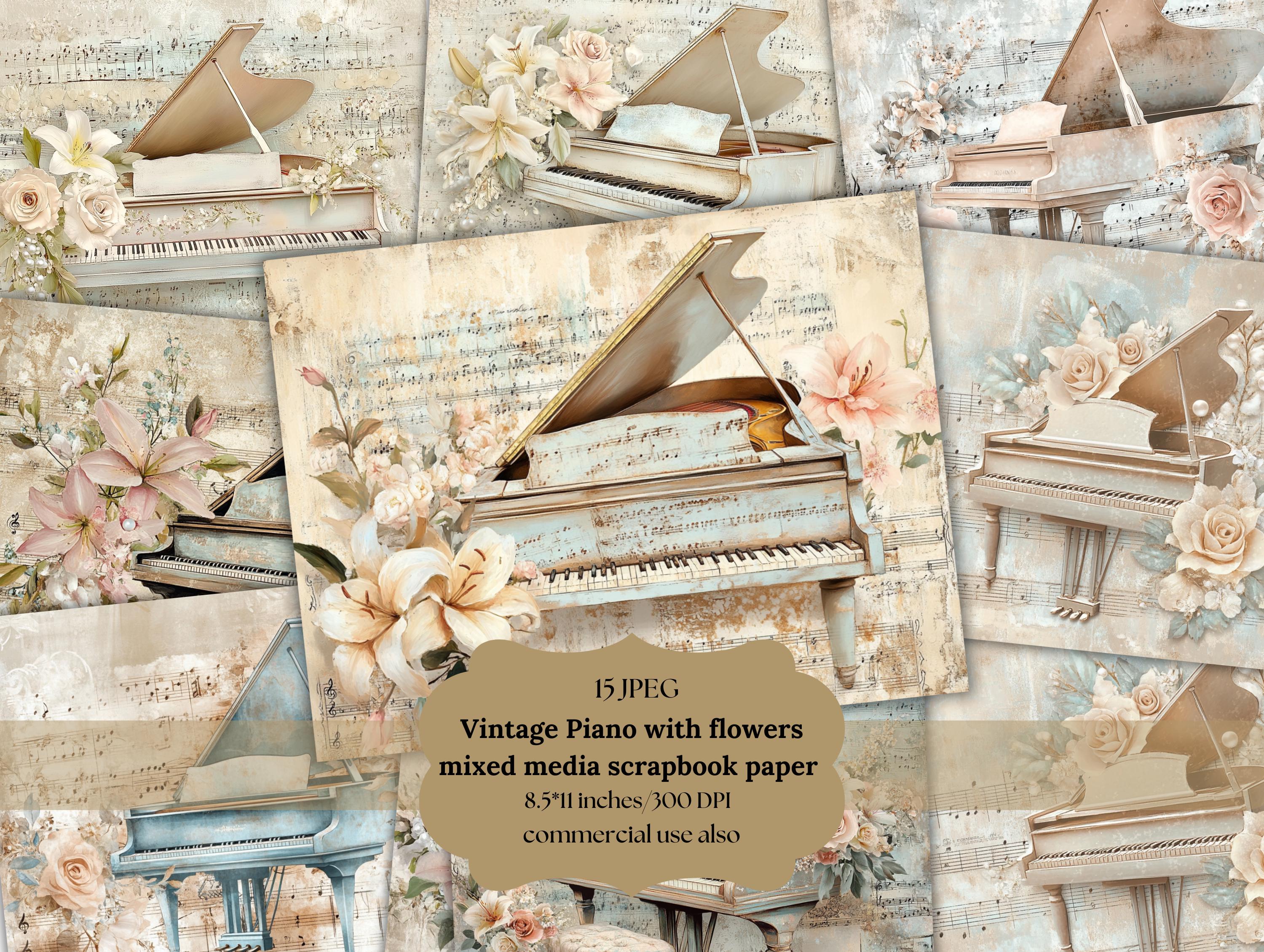 Antique piano roll paper - Etsy 日本