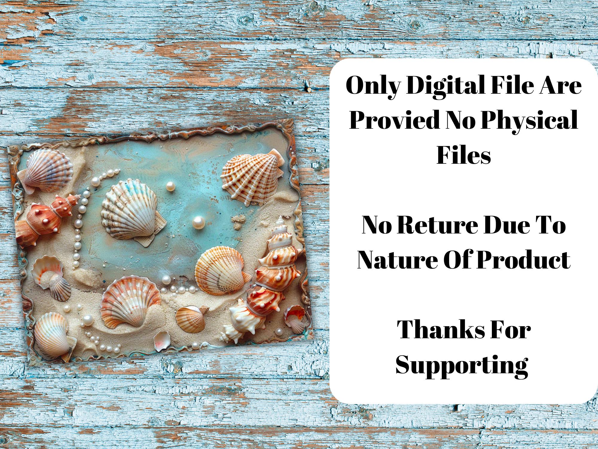 Junk Shells Sea Shells Coastal Junk Journal Kit Beach Lace Journal Page Shell ...