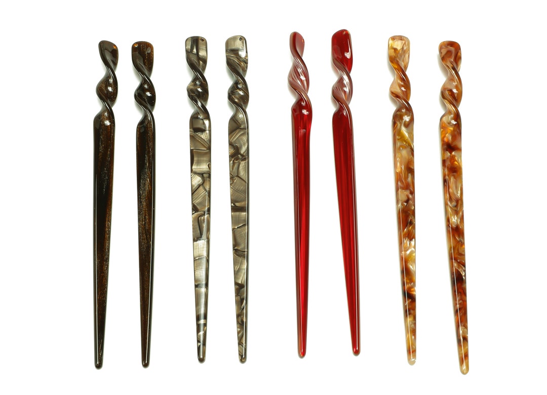 Acetate Hair Stick / Chinese Style / Colorful Hair Stick / Hair Pin