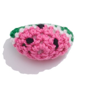 Crochet Watermelon Earrings Charm / Knit Weaving Earrings / Handmade Crochet Earring / Handmade Watermelon Earrings / Jewelry DIY 3535mm Watermelon