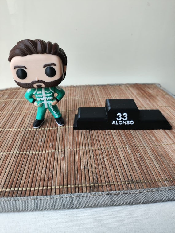 Funko Pop Fernando Alonso Customizable With Box 