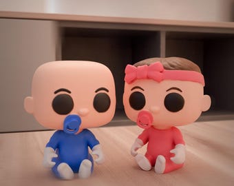 Funko Pop Baby + Stand e colori personalizzabili.