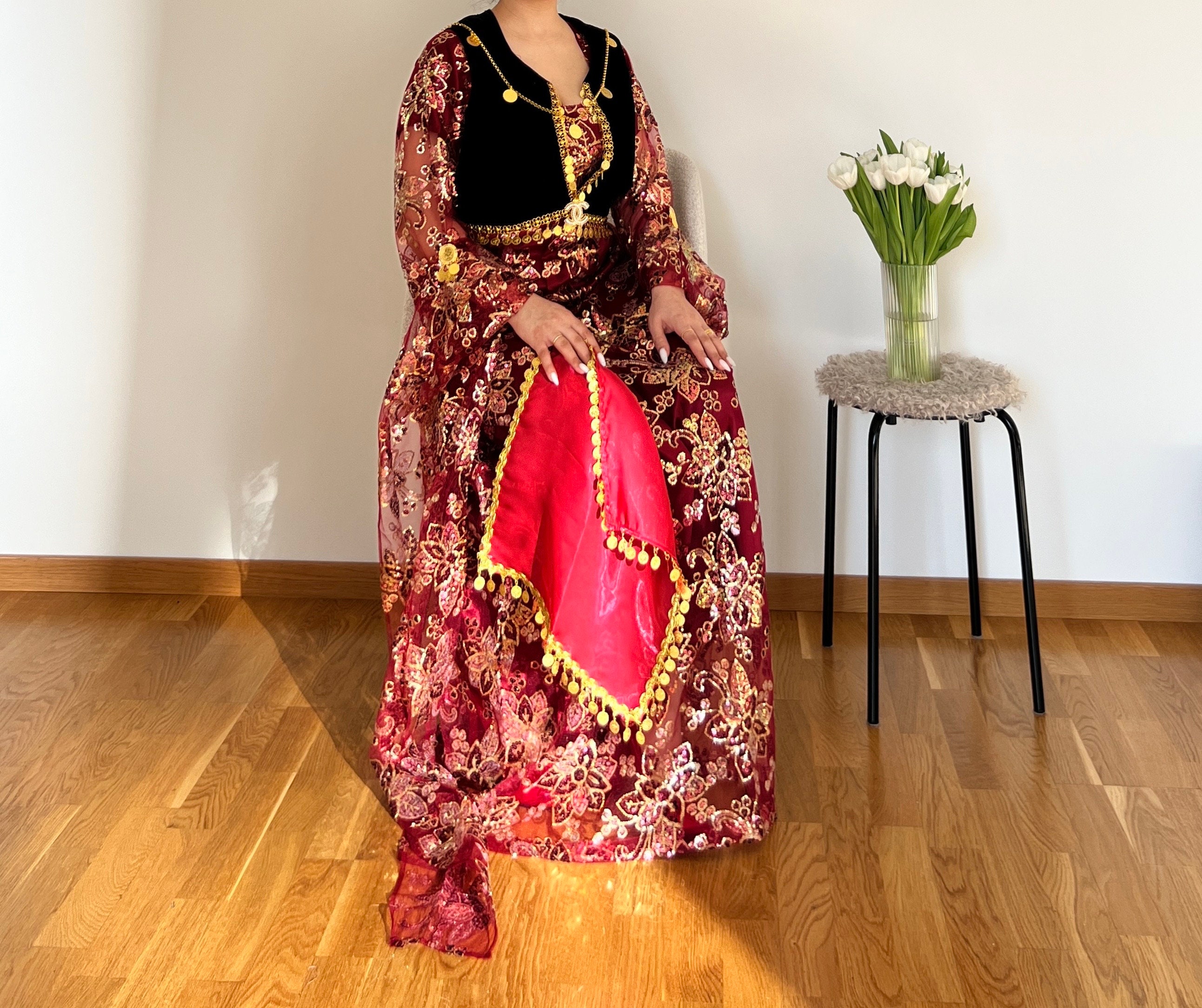 Gulistan 2024 Collection Kurdish Dress Set Kurdish Traditional Clothes ...