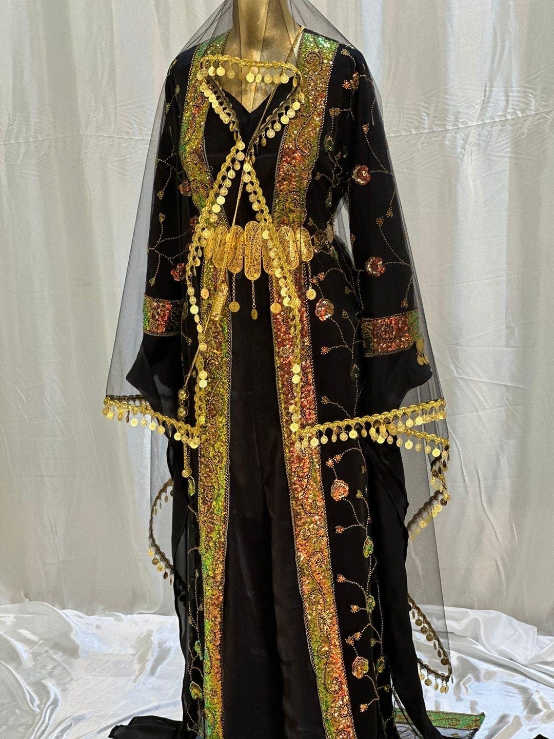 Jin - Jîyan - Azadî Collection ~ Kurdish Engagement Dress Set ~ 6 Piece ...