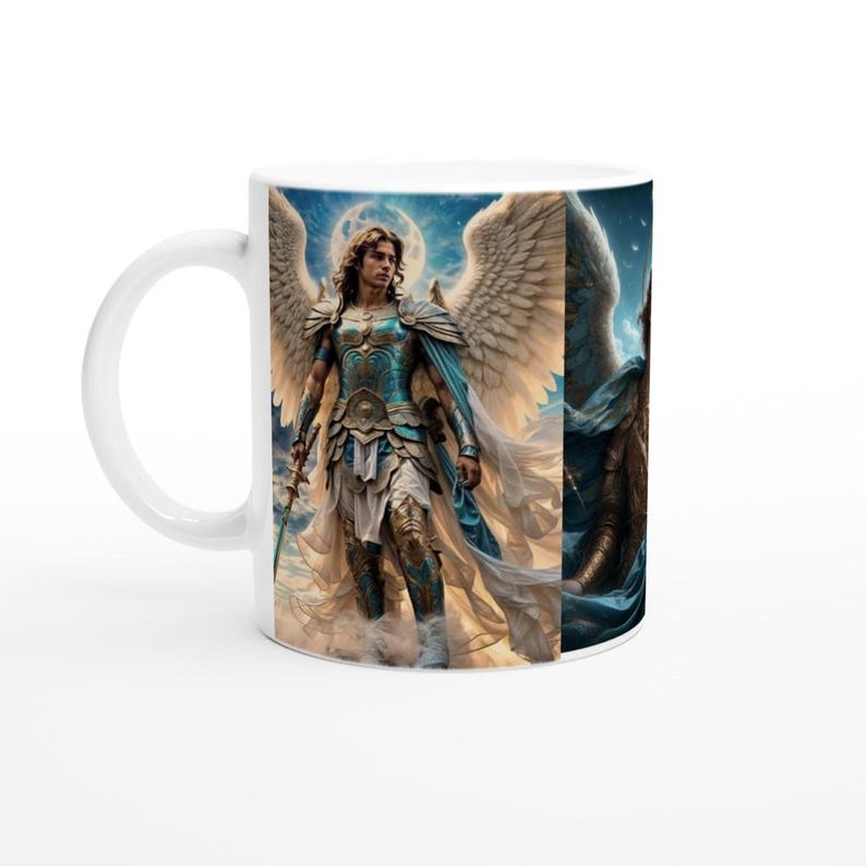 Celestial Angels Mug , Angels Around The World , Angel Believers ,Celestial Beings/Angels Mug ,Christian Mug image 1
