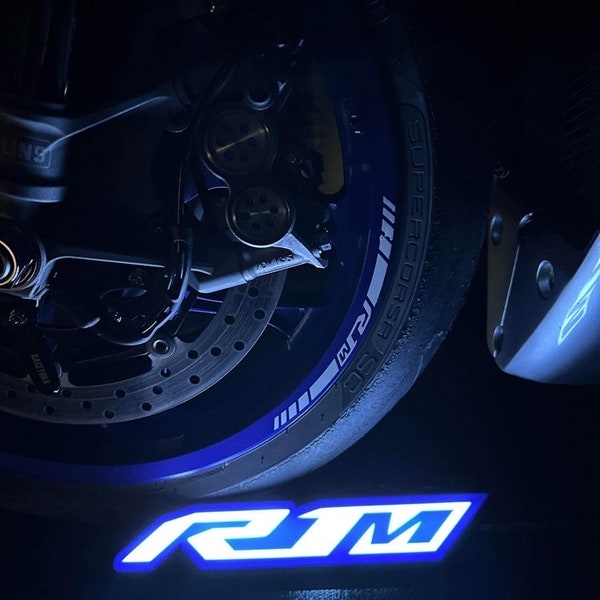 YAMAHA R1M 3d printed light custom sign logo design