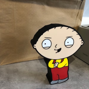 Stewie griffin 3D gedruckte Lampe.
