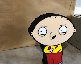 Stewie griffin 3D printed lamp.