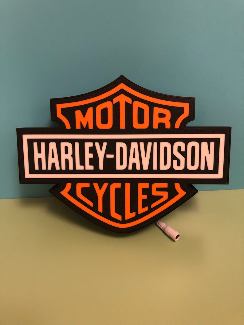 Harley Davidson Light Etsy