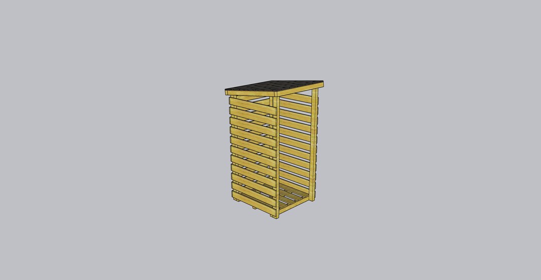 Firewood shed plans overview diy plans etsy