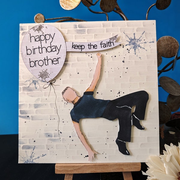 Northern Soul Brother Birthday Greetings Card