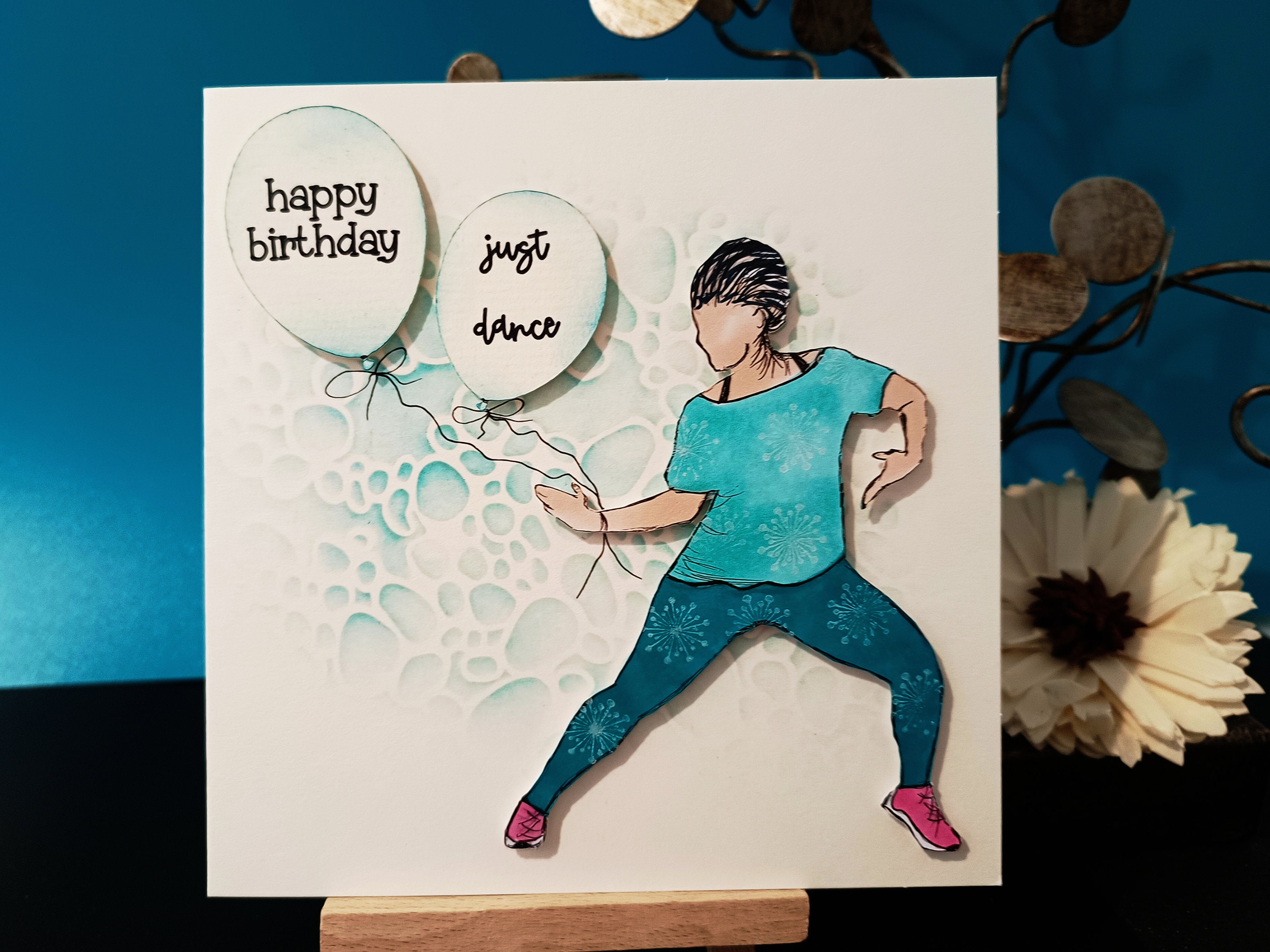 Birthday Card Dance Fitness Dance Happy Gym Rat Fitness -  Portugal