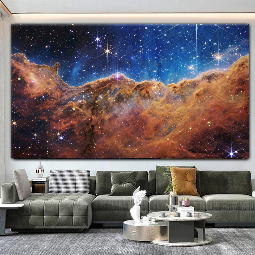 James b Pillars of Creation Canvas Print James b Space Etsy