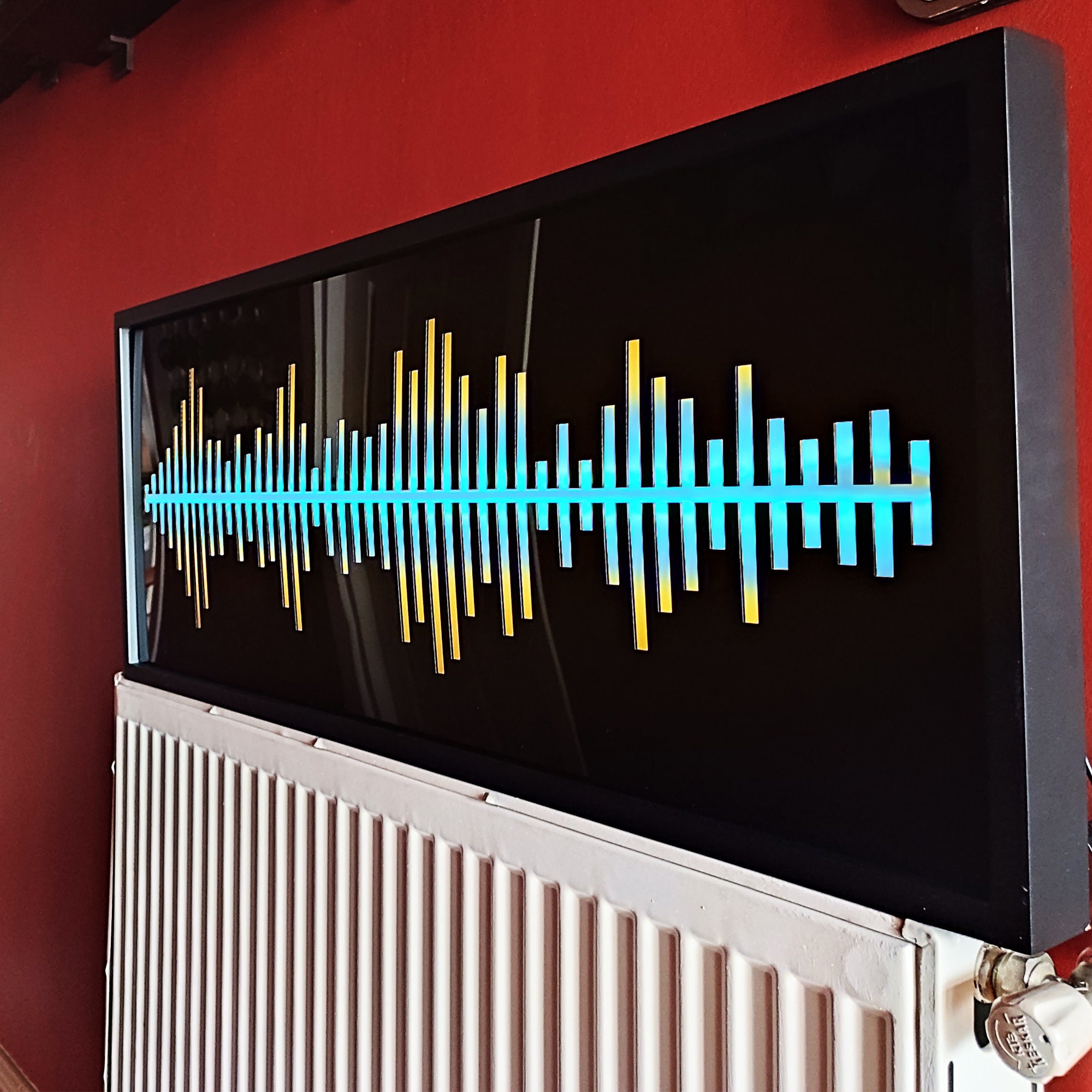 Spectrum Analyzer, 40 Inches Spectrum Analyzer Wall Decor, Equalizer ...