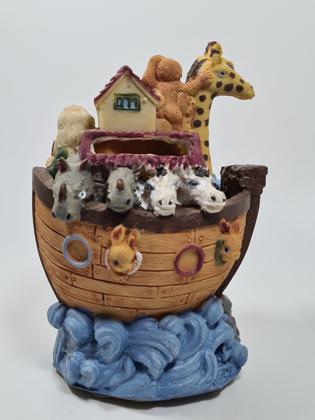 Rare Vintage Regency Fine Arts Noahs Ark Money Box B173 Etsy