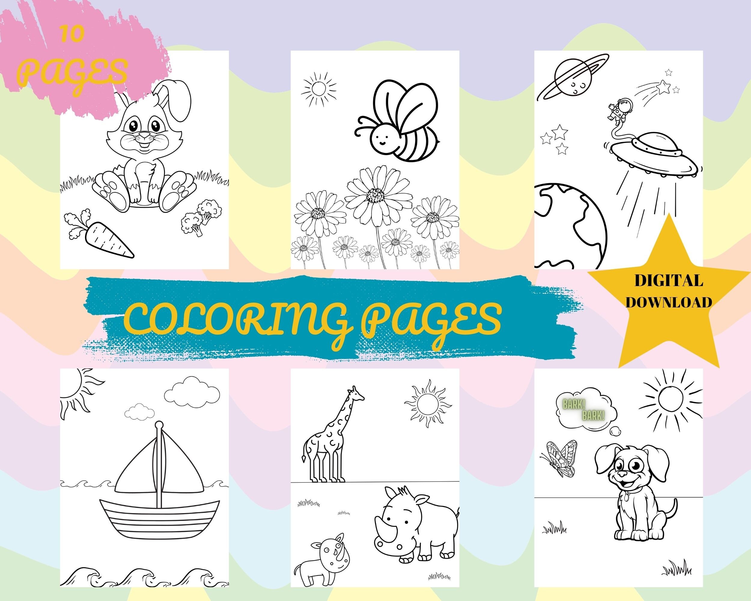10 Free Animal Coloring Books with 700+ Pages to Unleash Your Inner Artist