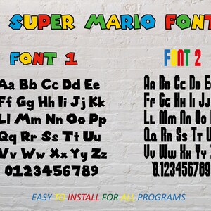Super Font, Brothers Font, Brothers TTF, Super Font TTF, Super Font Letters Svg, fonte Silhouette instalável OTF