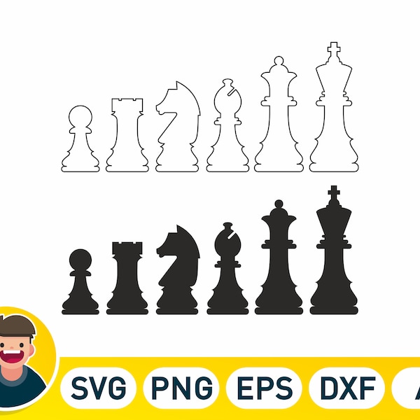 Chess pieces SVG | PNG | EPS | and more