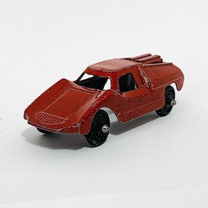 Vintage TootsieToy Fiat Abarth Red #3 Die Cast USA 2 1/2&quot; Collectible 1:64