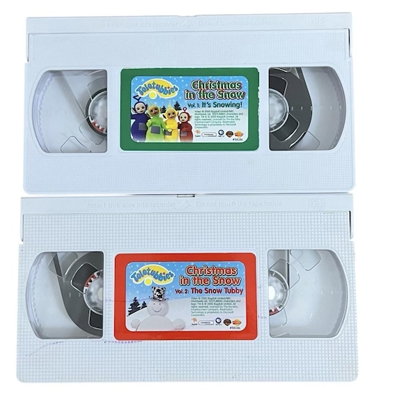 スノーブレードテクニック　VHS Teletubbies Christmas in the Snow Vintage 2000 VHS 2 Video Tape