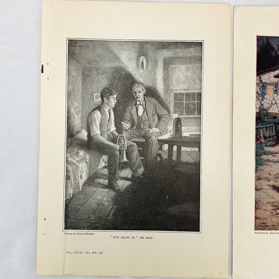 ミード・シェーファーのイラスト アートプリント ハーパーズ マガジン