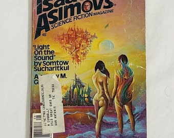 Isaac Asimov Magazine de science-fiction 1980 Sucharitkul Fabian Strauss Warren