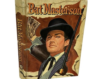 Bat Masterson von Wayne C. Lee 1960 Hardcover Whitman TV Book Gene Barry