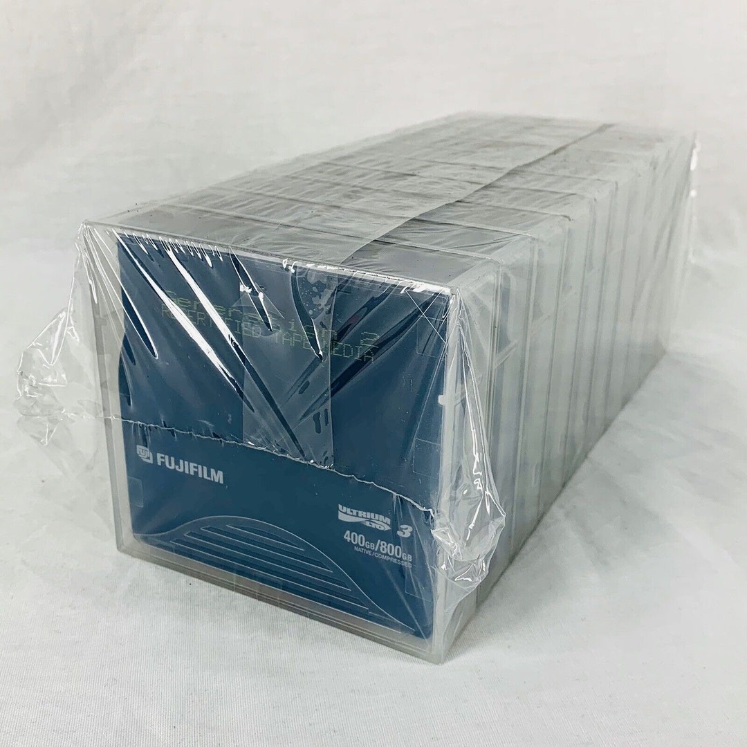 Fujifilm LTO Ultrium3 Data Cartridge Lot of 10 New Sealed Etsy