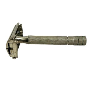 Vtg 1949-50 Gillette Super Speed 40s Safety Razor DE NDC No Date Code Made USA