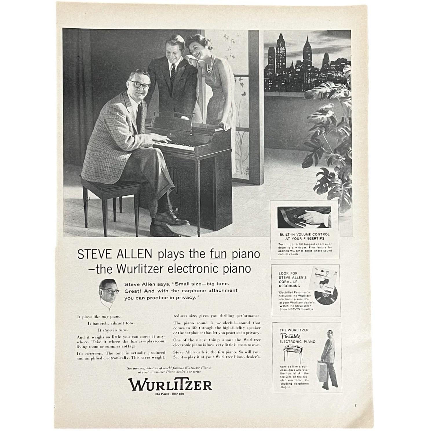 13点Wurlitzer ヴィンテージ雑誌広告切り抜きセット Wurlitzer Magazine Ad - Etsy
