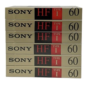 Cassette Audio Sony HF-S 60 Min - Made In Italy - Vintage - 1 Pièce