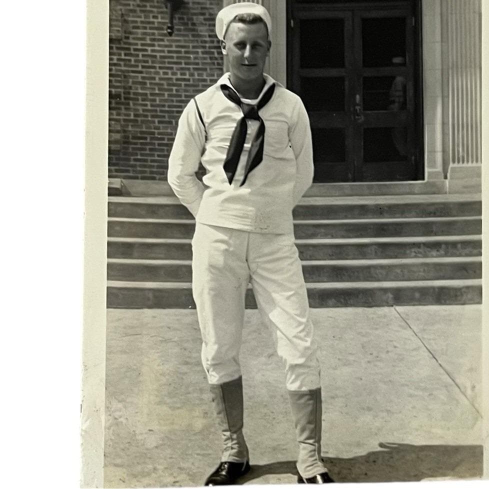 ヴィンテージ アメリカ海軍 セーラー服 写真 第二次世界大戦時代