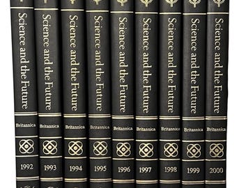 Encyclopedia Britannica: 1979 Complete Black Leather Set - Etsy Canada