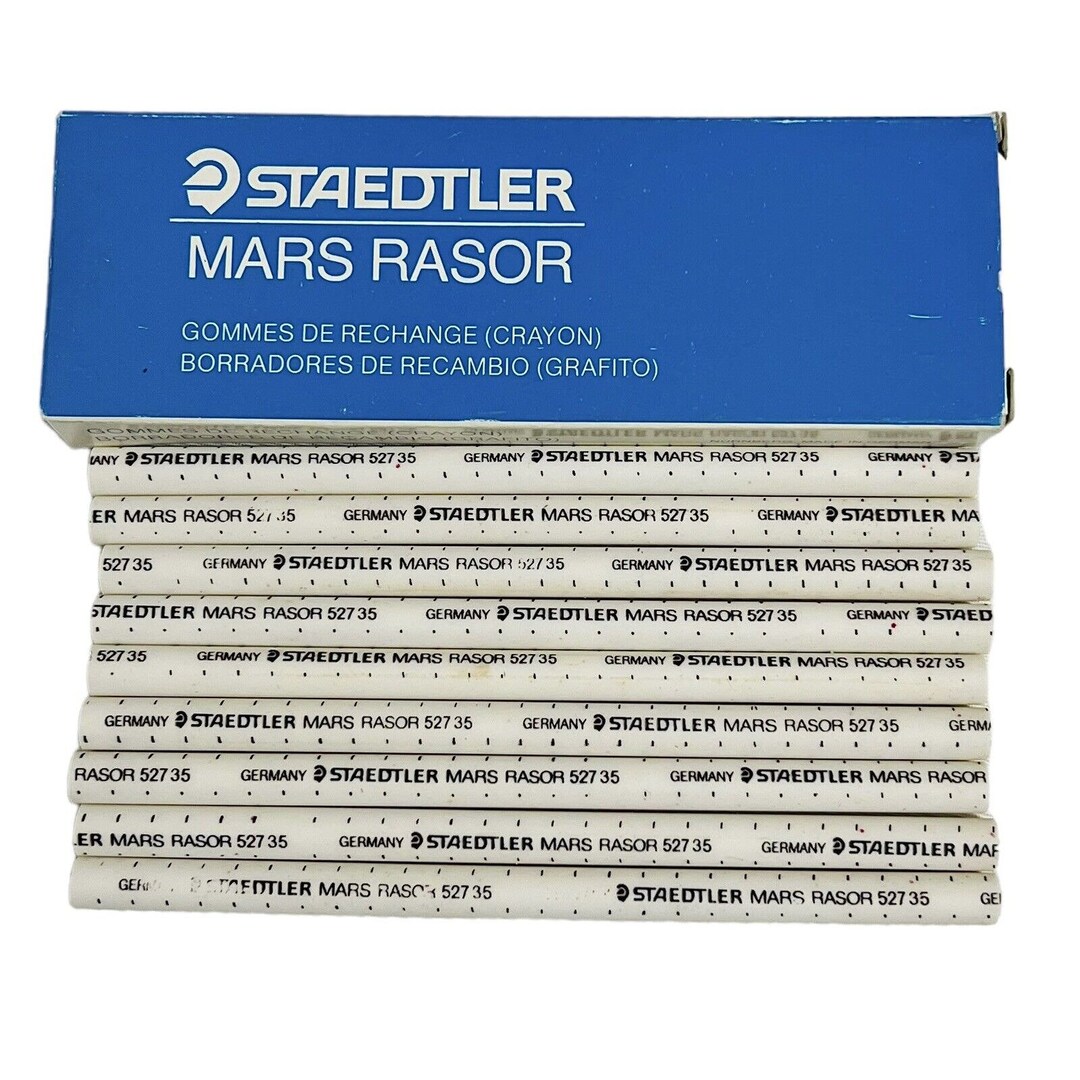 Staedtler Mars Rasor Stick Erasers Refills 52735 A6 Made in Etsy