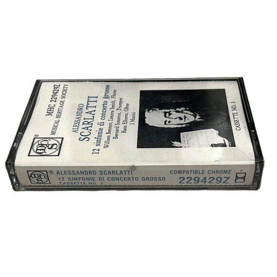 Alessandro Scarlatti Classical Music Cassette Tape Musical