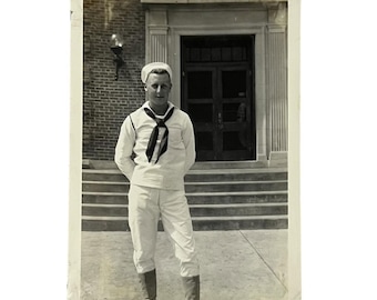 ヴィンテージ アメリカ海軍 セーラー服 写真 第二次世界大戦時代